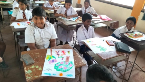 Developing Visual Art Practical Skills of School Children - 2024.08.13 at Co/ Vidyathilaka Vidyalaya - Colommbo 05.
