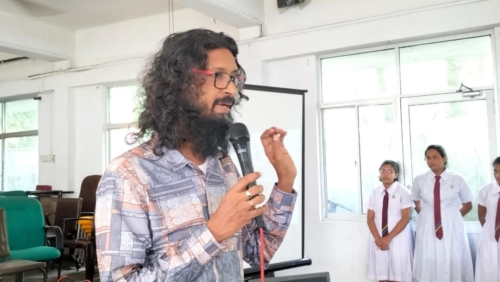 Developing visual art practical skills of school children - 2024.06.28 at WP/GAM/St. Marys' Maha Vidyalaya, Veyangoda.